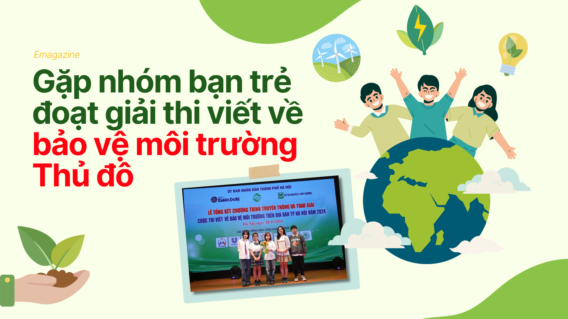 Khi thế hệ trẻ hành động để bảo vệ môi trường - Ảnh 1