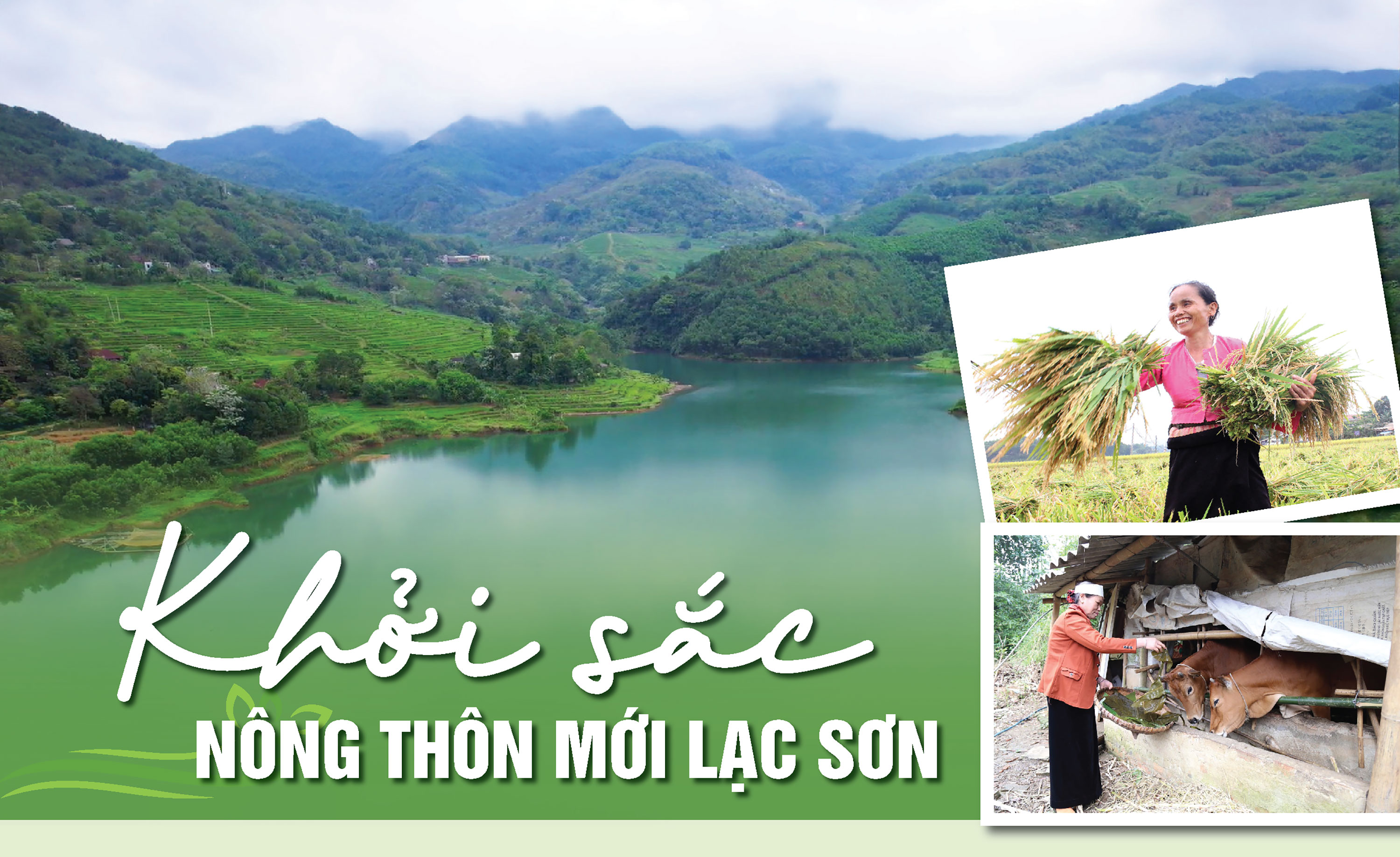 Khởi sắc nông thôn mới Lạc Sơn - Ảnh 1