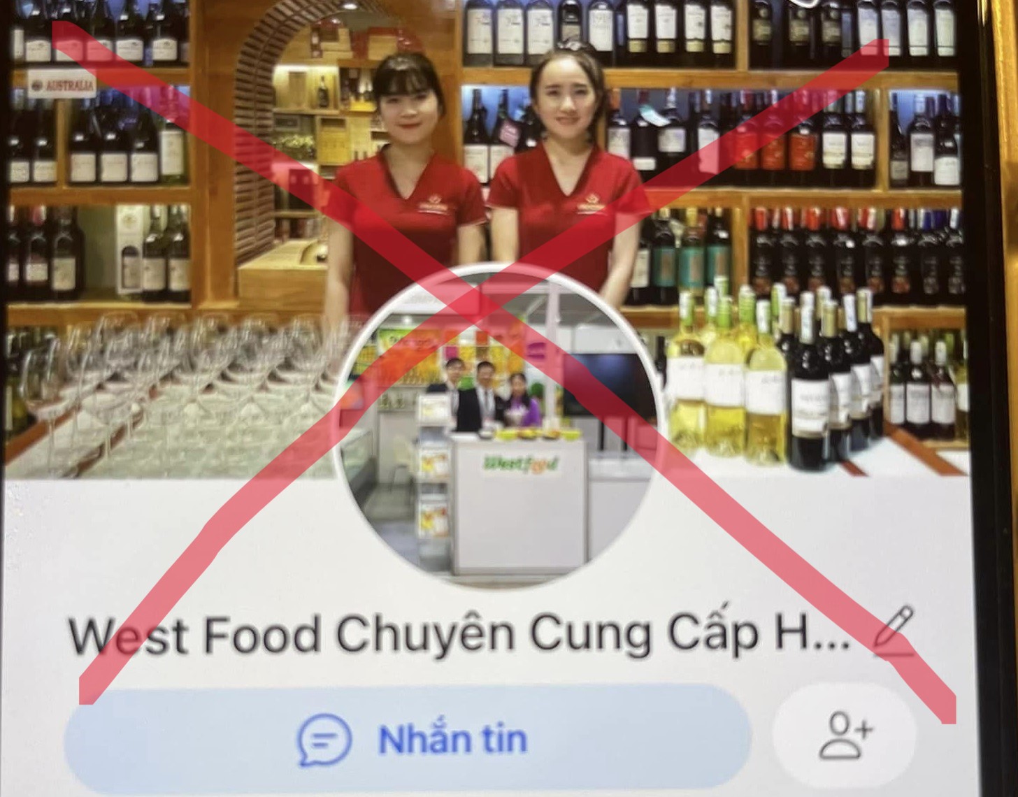 Zalo của "doanh nghiệp" do đối tượng giả mạo quân nhân cung cấp.