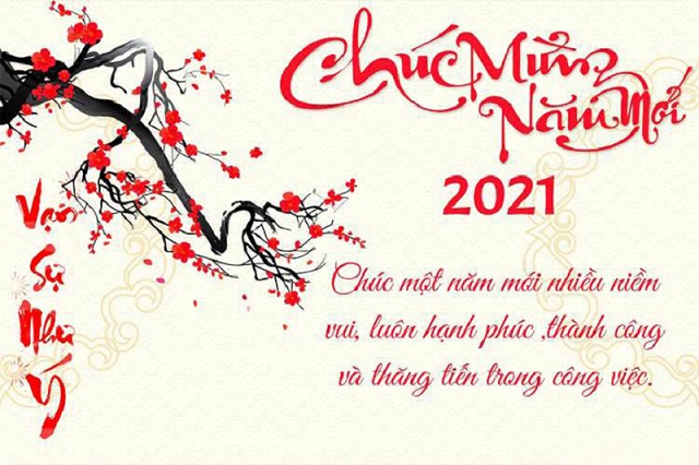 Những lời chúc mừng năm mới 2021 hay nhất, ý nghĩa