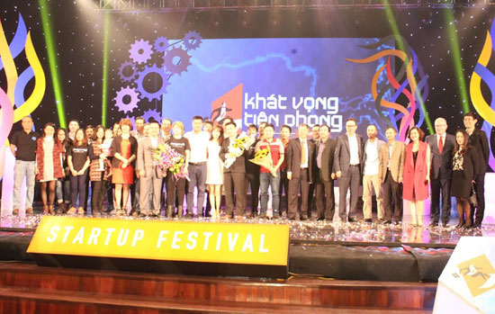 Vinh danh 9 nhóm khởi nghiệp tại StartUp Festival 2016