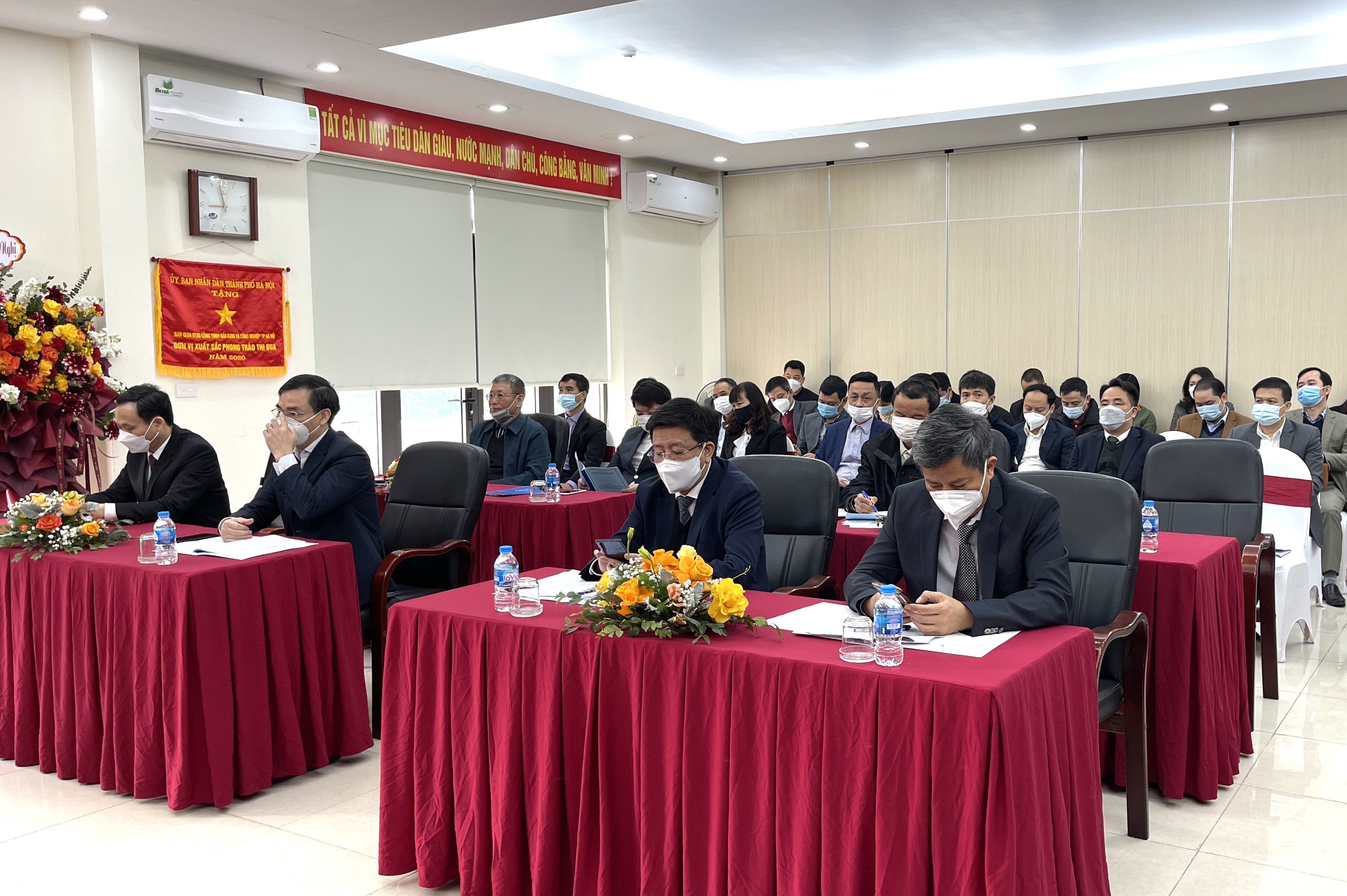 Ban QLDA đầu tư xây dựng công trình dân dụng và công nghiệp TP Hà Nội đã tổ chức Hội nghị triển khai nhiệm vụ công tác năm 2022.
