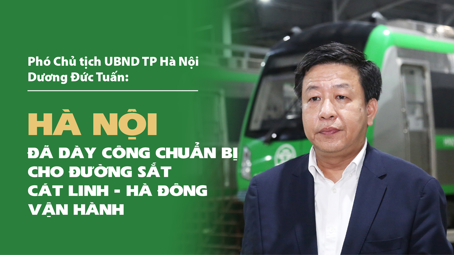 Hà Nội đã chuẩn bị cho đường sắt Cát Linh - Hà Đông vận hành - Ảnh 1