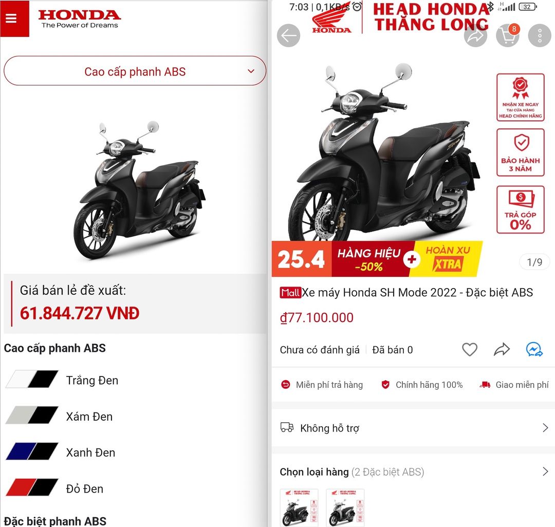 Xe máy Honda tăng giá đề xuất người tiêu dùng lo đội gộp giá tại các
