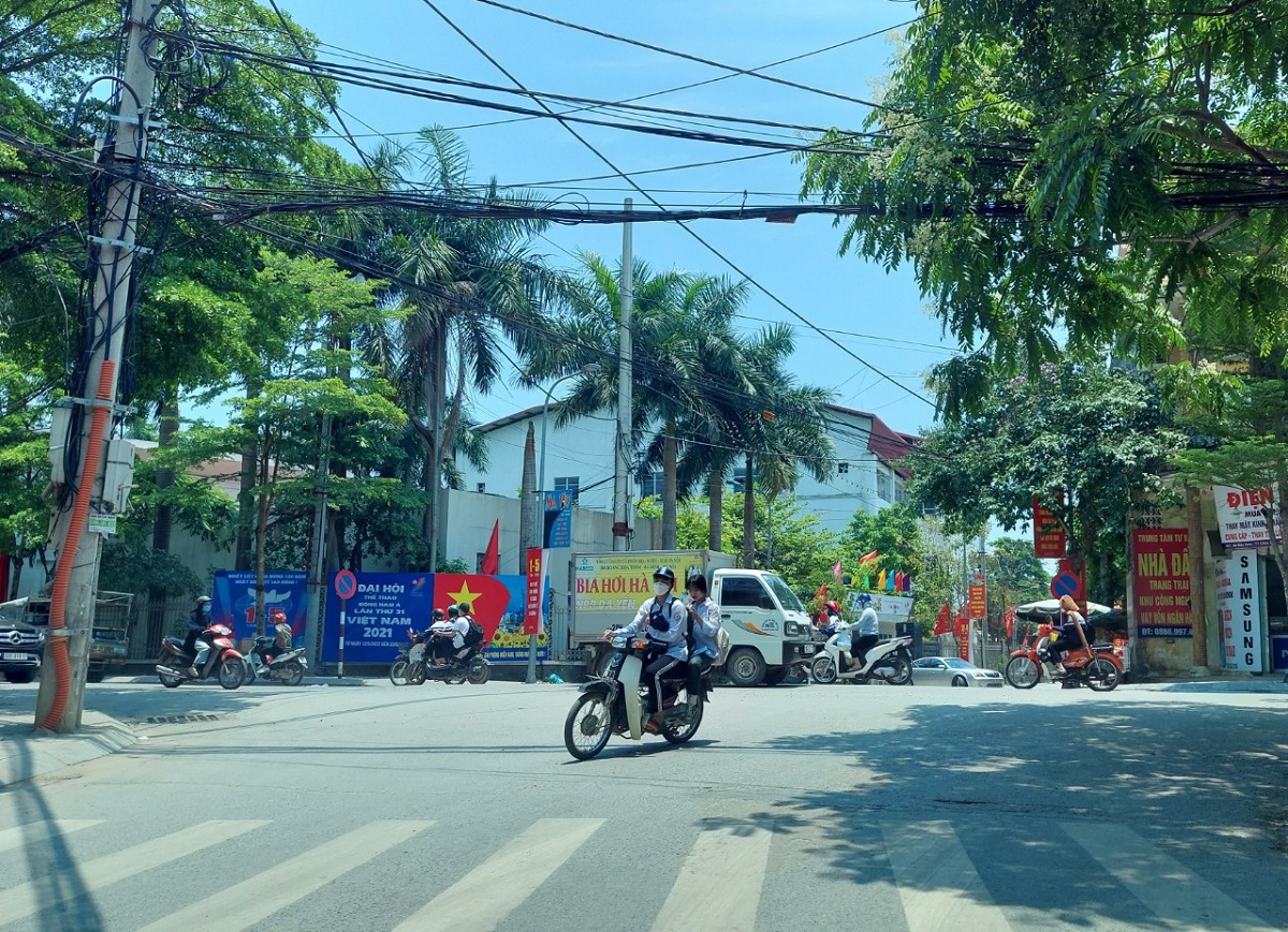 Dù trên địa bàn không diễn ra môn thi đấu nào, nhưng tinh thần SEA Games 31 vẫn được "thắp lửa" khắp nơi.