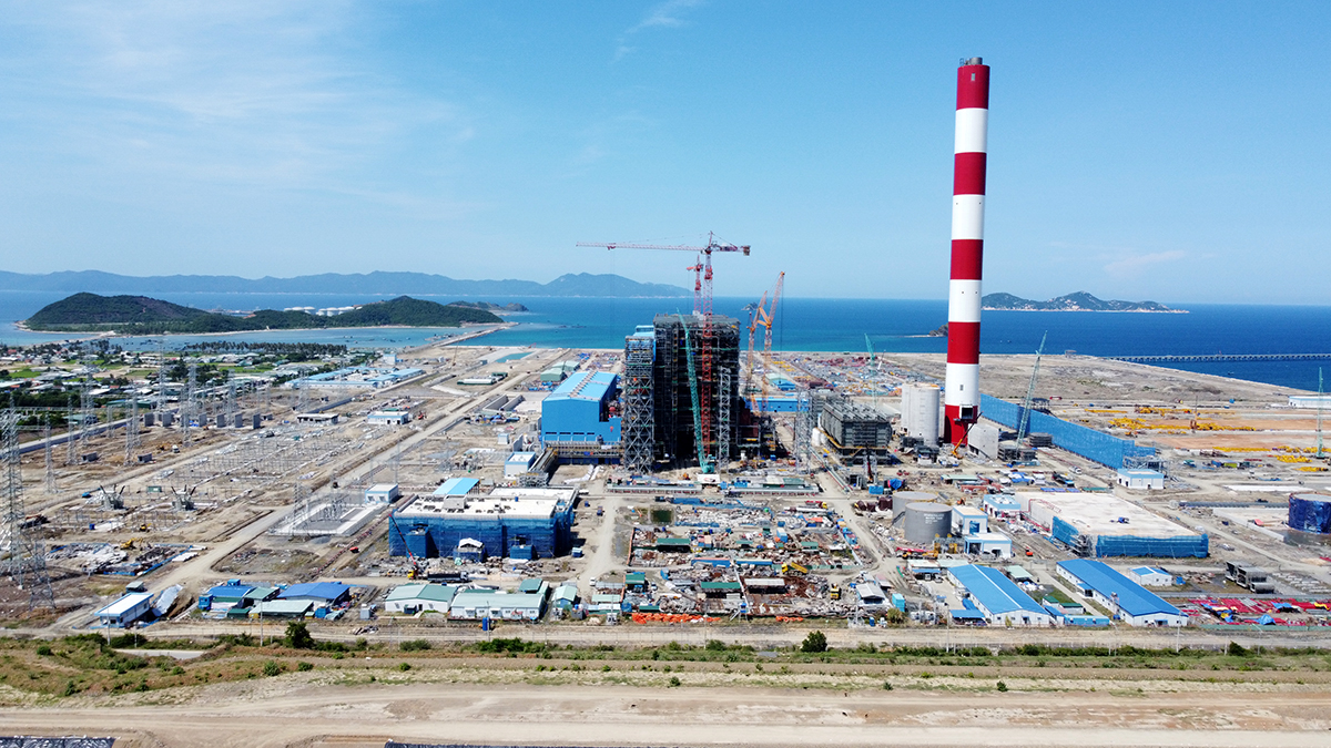 Cận cảnh Nhà máy nhiệt điện BOT Vân Phong 1 với tổng vốn 2,58 tỷ USD