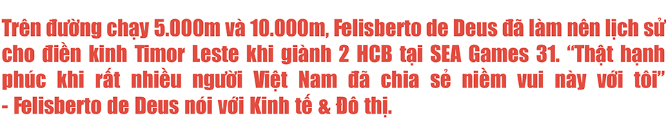 Người hùng điền kinh Timor Leste: Việt Nam là quê hương thứ hai của tôi - Ảnh 2