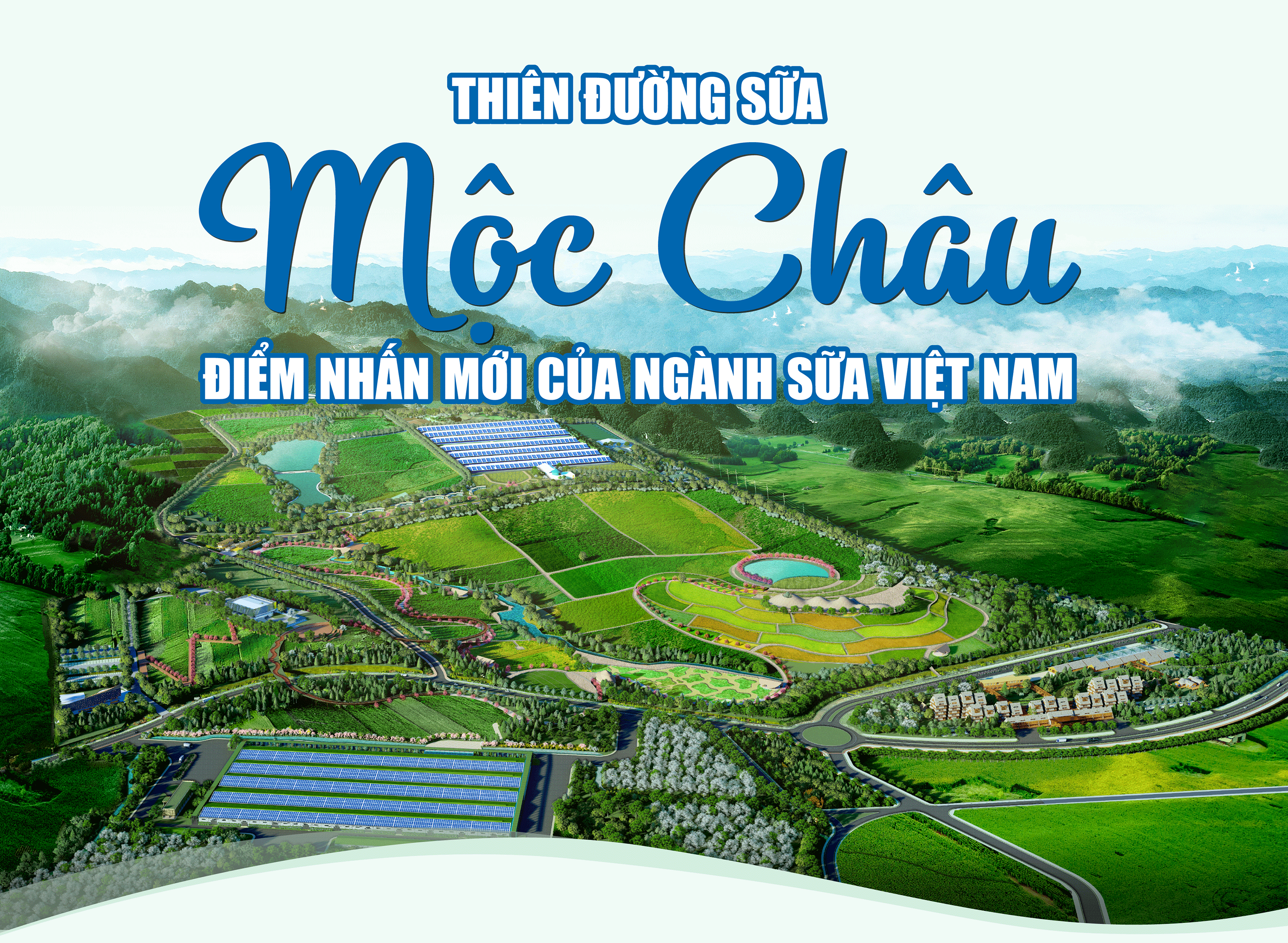 Thiên đường sữa Mộc Châu - điểm nhấn mới của ngành sữa Việt Nam