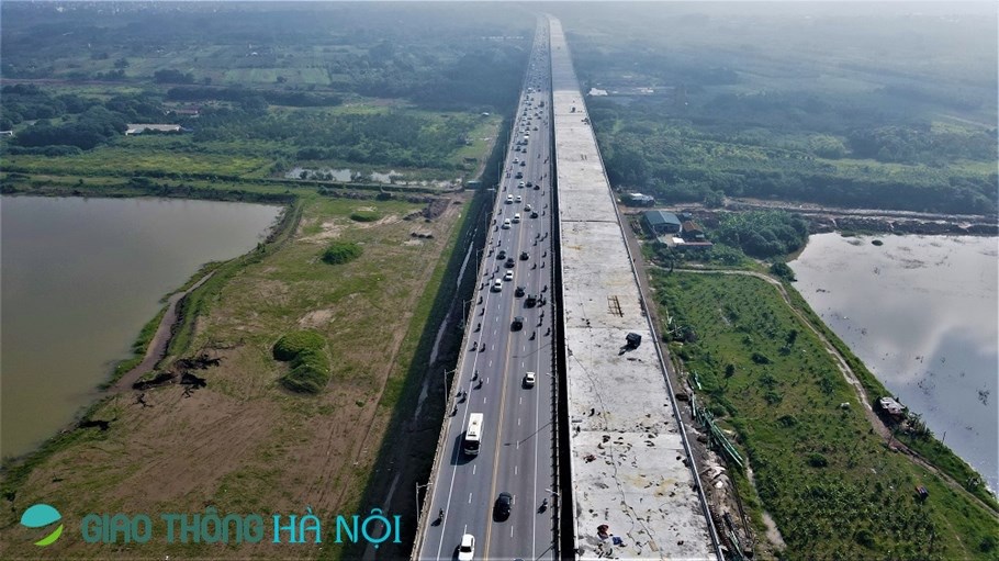 Cầu Vĩnh Tuy giai đoạn 2 có chiều dài cũng như kích thước tương tự giai đoạn 1.  