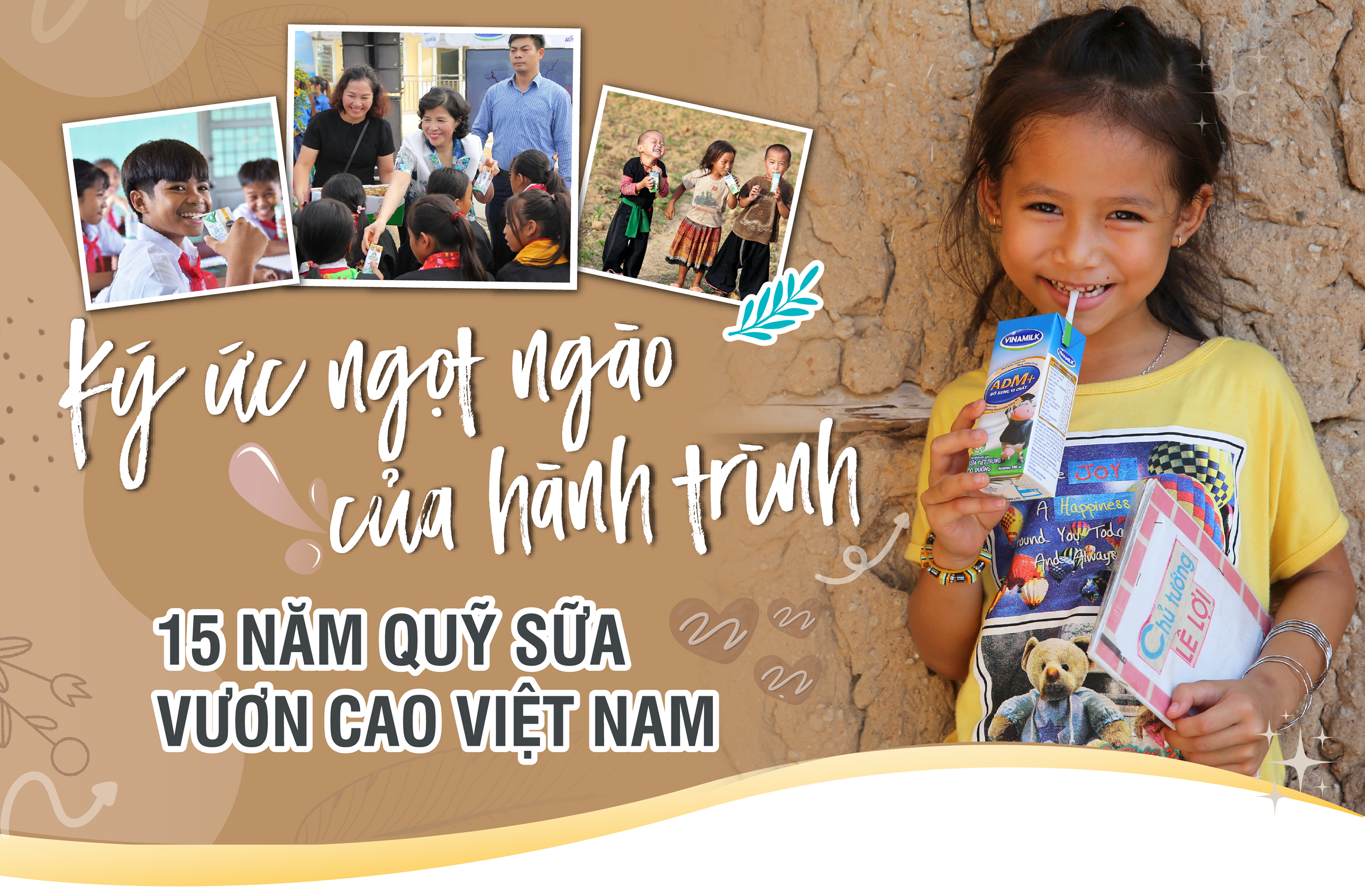 Ký ức ngọt ngào của hành trình 15 năm Quỹ sữa Vươn cao Việt Nam - Ảnh 1
