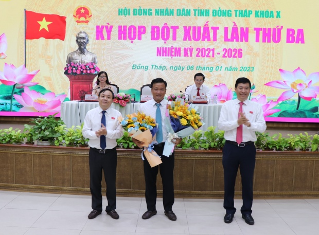 Ông Nguyễn Phước Thiện được bầu làm Phó Chủ tịch UBND tỉnh Đồng Tháp