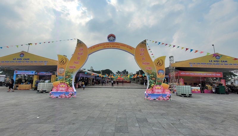 Lễ hội cam và các sản phẩm nông nghiệp Hà Tĩnh diễn ra từ ngày 24 – 26/11 tại TP Hà Tĩnh