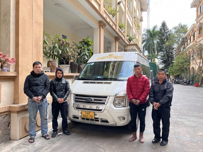 Công an thị xã Quế Võ triệt phá ổ nhóm dùng ô tô khách để bắt khách cướp tài sản