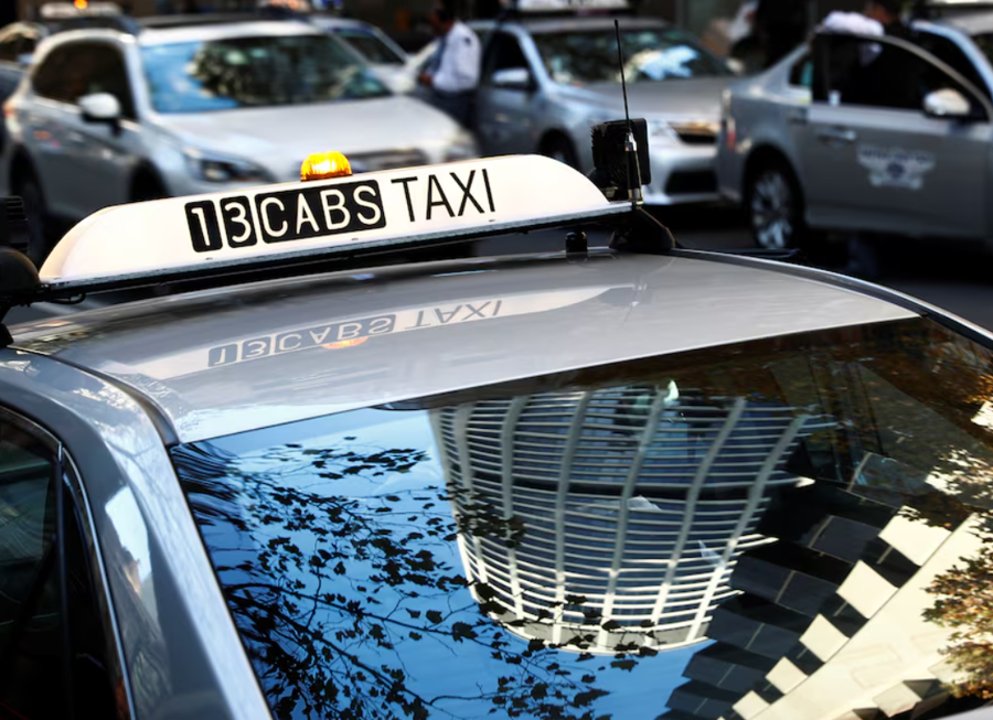 Taxi truyền thống tại Sydney. Ảnh: REUTERS/Edgar Su