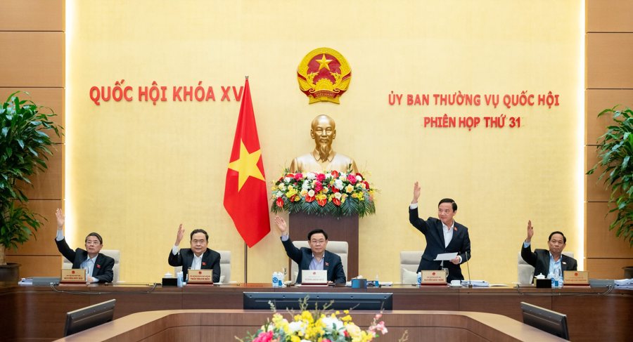 Ủy ban Thường vụ Quốc hội đã thống nhất thông qua hai Dự thảo nghị quyết về thành lập một số đơn vị hành chính tại tỉnh Bình Dương và Tiền Giang.
