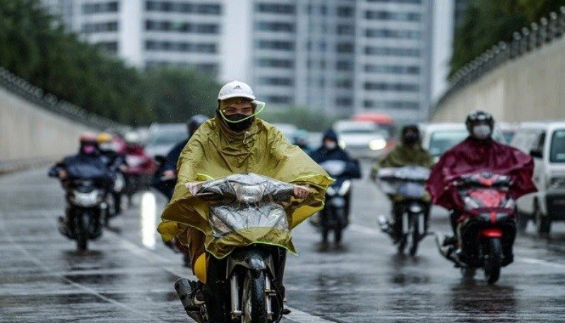 Dự báo thời tiết ngày 8/4/2024: Hà Nội âm u, mưa rải rác ngày đầu tuần. Ảnh: Internet