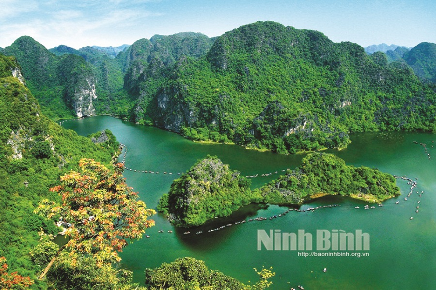 Non nước Tràng An. Ảnh: Báo Ninh Bình