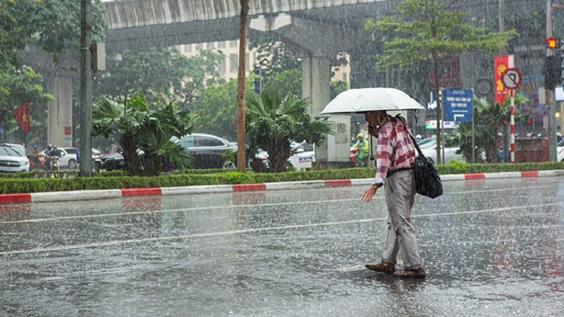 Dự báo thời tiết ngày 7/5/2024: Hà Nội mưa, dông, gió đông nam cấp 3. Ảnh minh họa. Nguồn: Internet