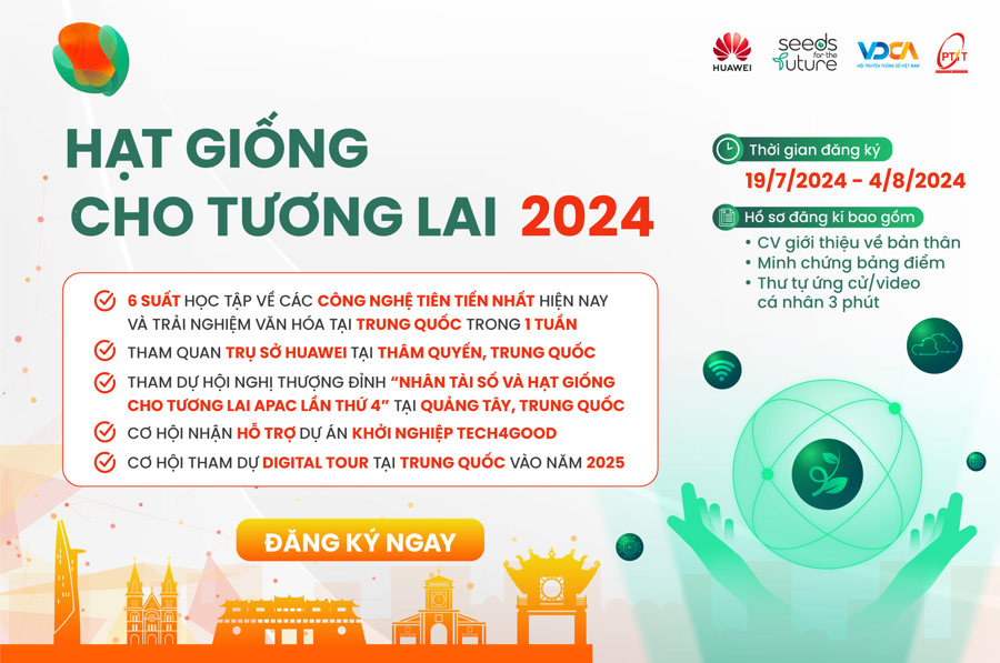 “Hạt giống cho Tương lai - Seeds for the Future 2024” góp phần thúc đẩy xây dựng hệ sinh thái tài năng của Việt Nam.