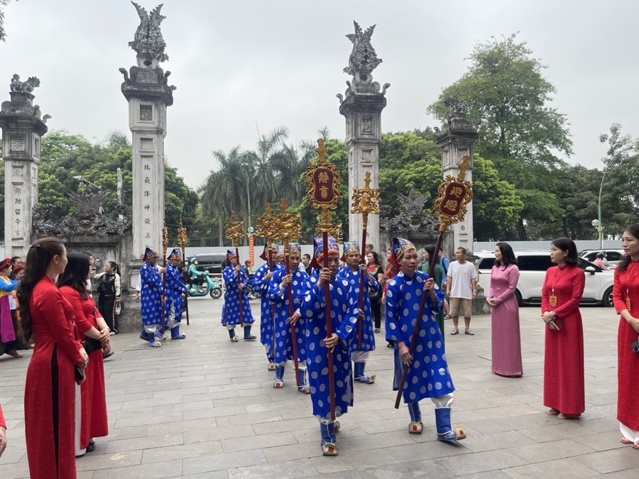 Lễ hội truyền thống tại Di tích quốc gia đặc biệt Đền Quán Thánh (phường Quán Thánh, quận Ba Đình) 