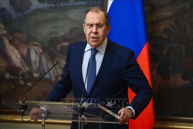 Ngoại trưởng Nga Sergey Lavrov. Ảnh: TTXVN