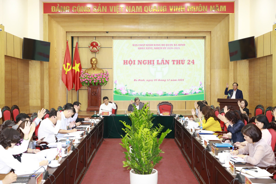 Quang cảnh hội nghị. 