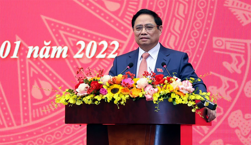 Thủ tướng Chính phủ Phạm Minh Chính dự và chỉ đạo Hội nghị