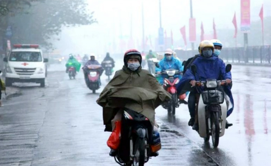 Dự báo thời tiết ngày 9/2: Không khí lạnh tràn về, Hà Nội rét đậm kèm mưa. Ảnh minh họa. Nguồn: Internet.