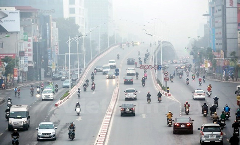 Thời tiết ngày 23/1: Hà Nội có sương mù, trưa chiều trời nắng. Ảnh: Vietnam+