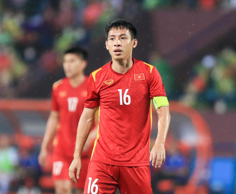 Hùng Dũng đang là cầu thủ có phong độ tốt nhất U23 Việt Nam tại vòng bảng. Ảnh NT
