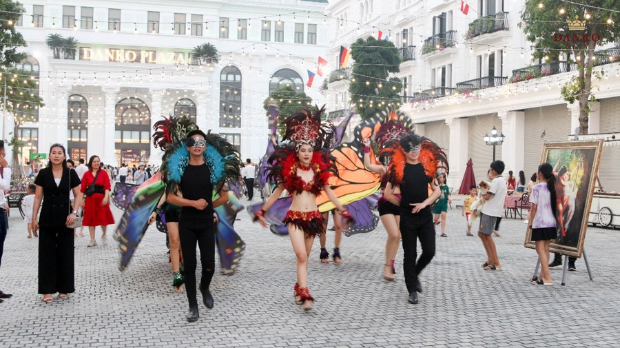 Lễ hội “Danko Square - Sắc màu lễ hội Châu  Âu” đã trở thành hoạt động thường xuyên tại thành phố Thái Nguyên