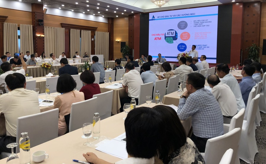 Hội thảo "Nợ đọng xây dựng - Kiến nghị và giải pháp" do Hiệp hội các nhà thầu xây dựng Việt Nam (VACC) tổ chức sáng 18/8.