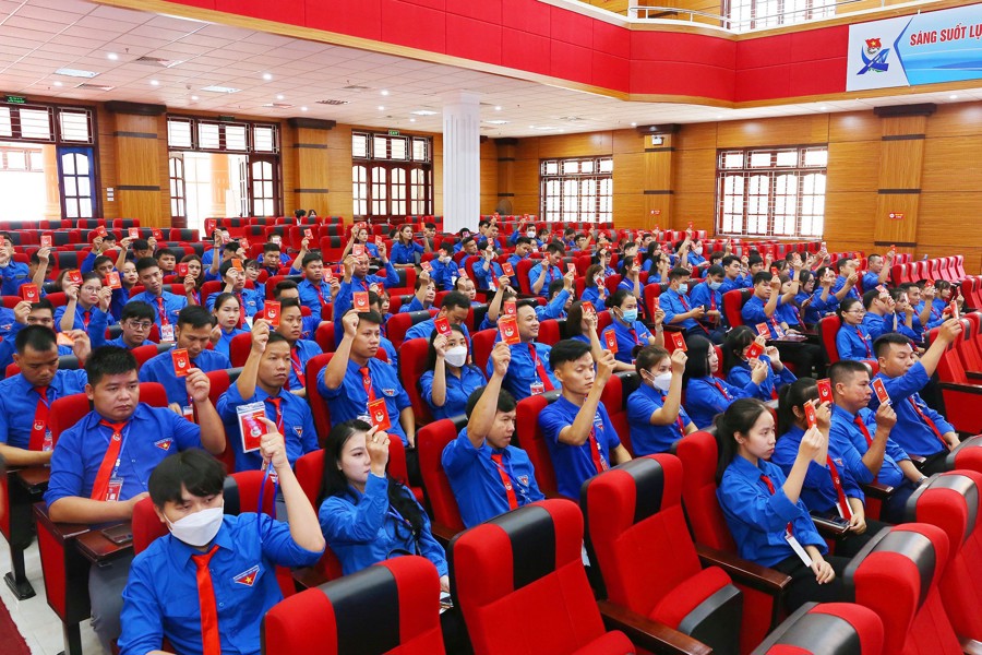 Đại hội Đoàn TNCS Hồ Chí Minh huyện Ba Vì lần thứ XIV, nhiệm kỳ 2022-2027. 