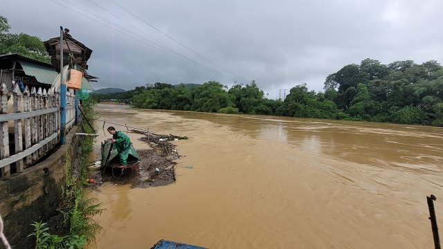 Mưa kéo dài, gây ngập lụt tại một số huyện miền núi ở tỉnh Hà Tĩnh