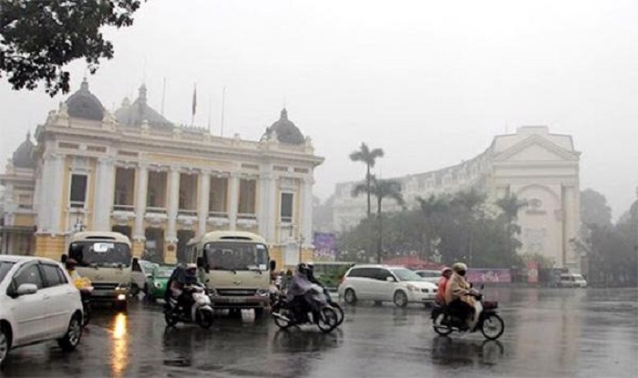 Dự báo thời tiết ngày 7/10/2022: Hà Nội mưa rào, có khả năng lốc, sét. Ảnh: Internet