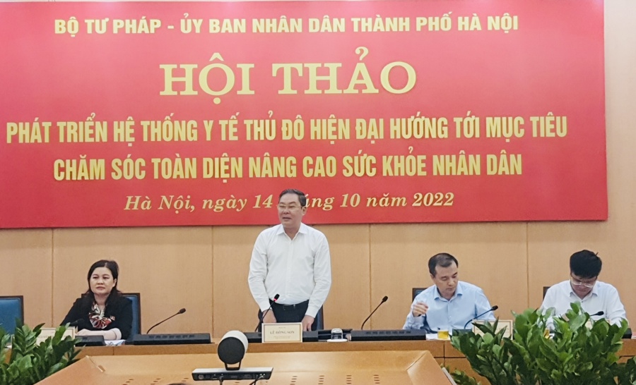 Phó Chủ tịch Thường trực UBND TP Hà Nội Lê Hồng Sơn cho biết, nhiệm vụ xây dựng Dự thảo Luật Thủ đô (sửa đổi) hiện đang được TP Hà Nội tích cực chủ động phối hợp với Bộ Tư pháp triển khai thực hiện