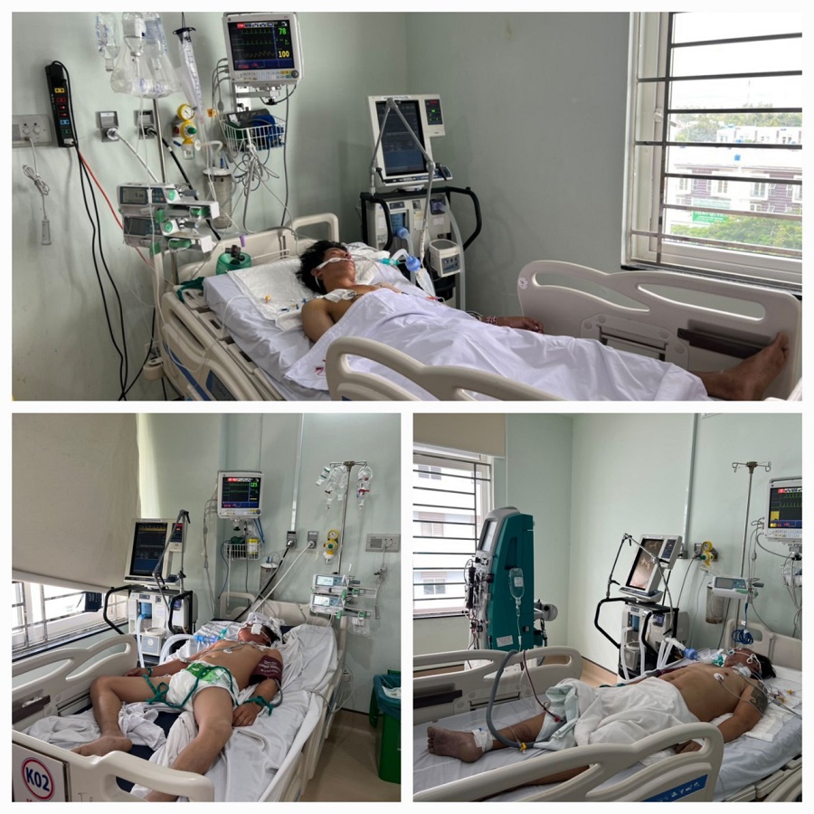 Đã có 2 nạn nhân bị ngộ độc nặng đang điều trị tại Bệnh viện Đa khoa tỉnh Kiên Giang đã tử vong. Ảnh: Hữu Tuấn.