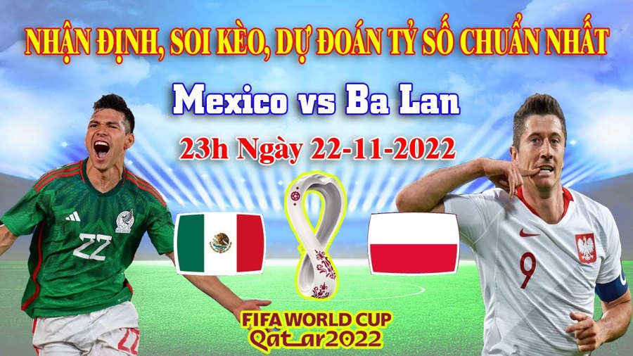  23h00 ngày 22/11, bảng C World Cup 2022, sân 974 sẽ diễn ra trận Ba Lan vs Mexico. Ảnh TA