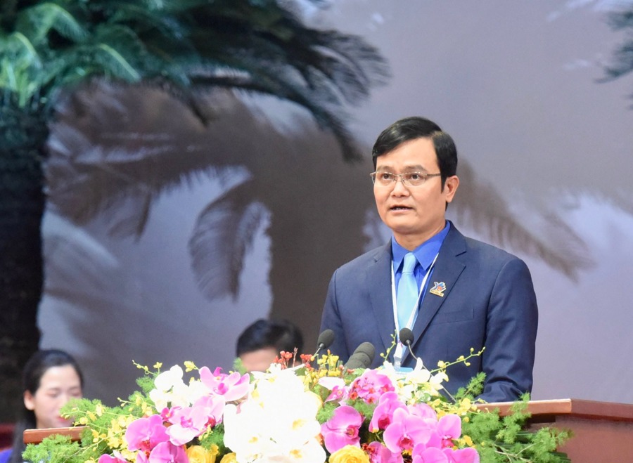 Ủy viên dự khuyết T.Ư Đảng, Bí thư thứ nhất T.Ư Đoàn khóa XI Bùi Quang Huy được tín nhiệm bầu tái đắc cử làm Bí thư thứ nhất T.Ư Đoàn khóa XII, nhiệm kỳ 2022 - 2027.
