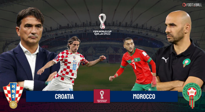 Trận tranh giải Ba giữa Croatia vs Morocco,  diễn ra lúc 22h ngày 17/12. Ảnh Khel Nows
