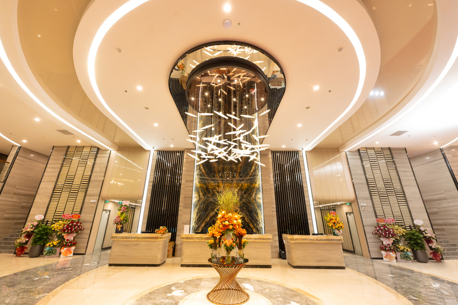 Không gian và nội thất sang trọng của khách sạn Mường Thanh Luxury Cao Bằng