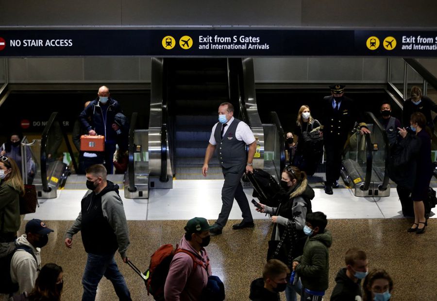 Tại khu vực nhận hành lý ở sân bay Sea-Tac, Seattle, Mỹ. Nguồn: Reuters