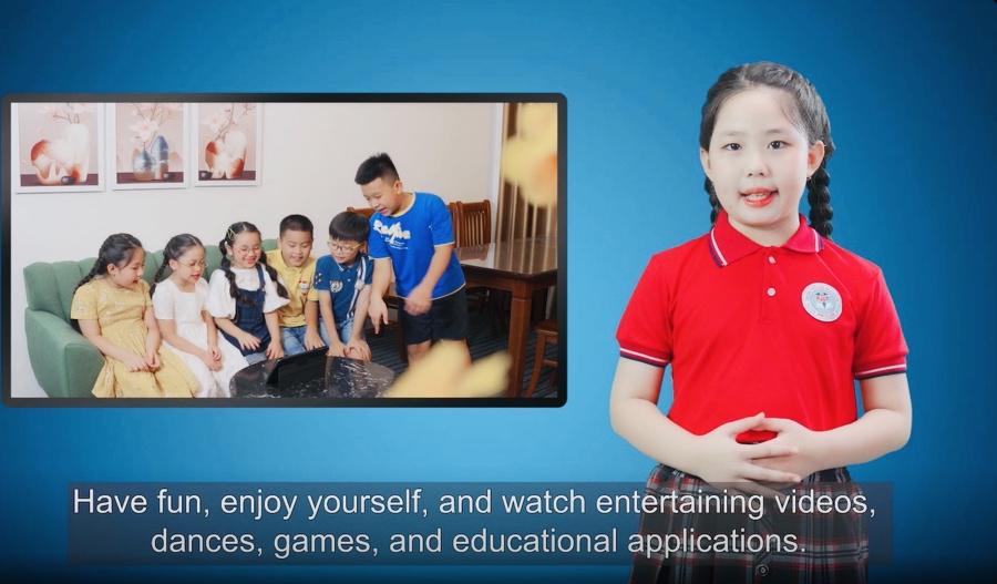 Video clip “Quy tắc ứng xử trên mạng xã hội dành cho học sinh” của Trường Tiểu học Nguyễn Du (quận Nam Từ Liêm) đạt giải Nhất cuộc thi “Tìm hiểu pháp luật về ứng xử trên môi trường mạng” năm 2022