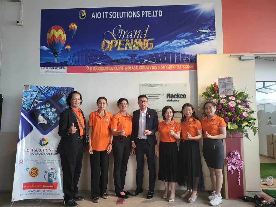  KTS Group khai trương AIO IT Solutions tại Singapore . Ảnh TA