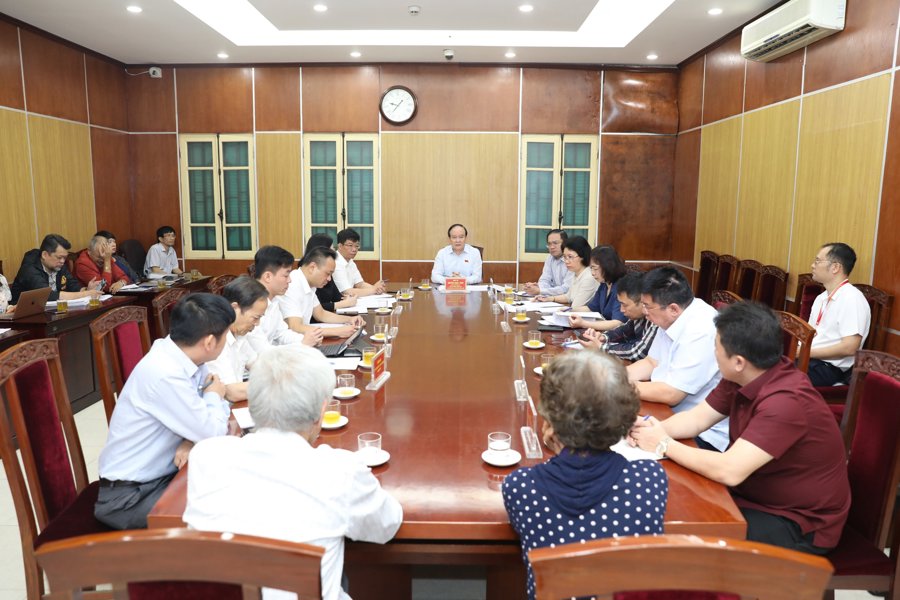 Chủ tịch HĐND thành phố Hà Nội tiếp công dân tại trụ sở Ban tiếp công dân Thành phố