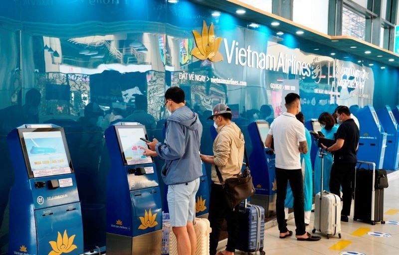 Đến nay, hành khách của Vietnam Airlines Group đã có thể check-in trực tuyến tại tất cả các sân bay nội địa và 31 sân bay quốc tế do hãng khai thác.