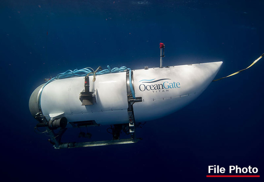 Hình ảnh tàu lặn Titan của công ty OceanGate Expeditions
