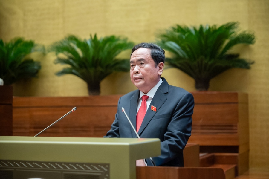 Quốc hội vừa phê chuẩn Chủ tịch Quốc hội Trần Thanh Mẫn giữ chức Ủy viên Hội đồng Quốc phòng và An ninh, nhiệm kỳ 2021-2026