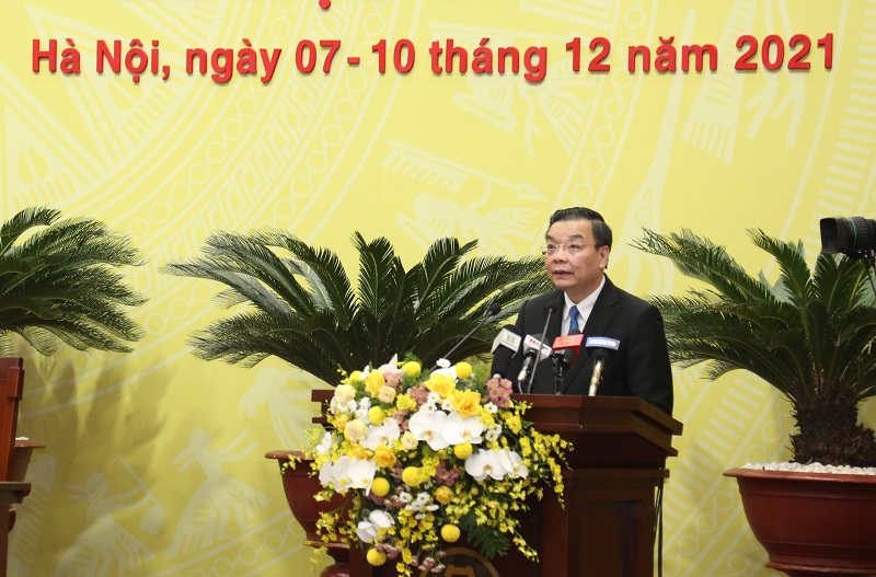 Chủ tịch UBND TP Hà Nội Chu Ngọc Anh trả lời chất vấn trước HĐND TP - Ảnh 2