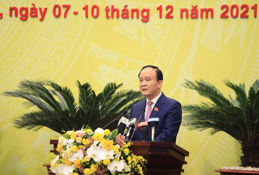 Chủ tịch HĐND TP Nguyễn Ngọc Tuấn: Kỳ họp thứ 3 quyết nghị những cơ chế, chính sách rất quan trọng với Hà Nội thời gian tới - Ảnh 1